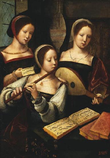 MASTER of Female Half-length Concert of Women oil painting image